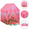 Tenda de brincar infantil 69x94x104 cm rosa 1
