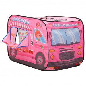 Tenda de brincar infantil 70x112x70 cm rosa H