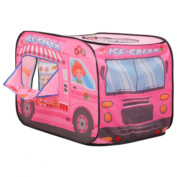 Tenda de brincar infantil 70x112x70 cm rosa M 2