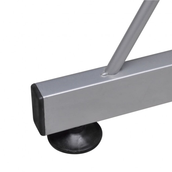 Escritorio de esquina madera contrachapada negro 132x112x99cm M 5