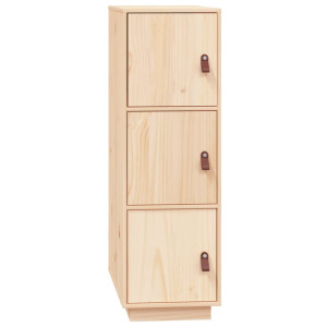 Aparador alto madera maciza de pino 34x40x108.5 cm H
