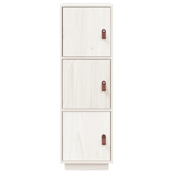 Aparador alto madera maciza de pino blanco 34x40x108.5 cm M 5