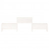 Jardinera madera maciza de pino blanco 245.5x44x75 cm 4