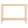 Mesa consola 110x40x80 cm madeira de pinho maciço 3