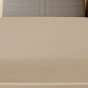 Lençol ajustável 90x200 cm algodão jersey cinza-acastanhado 2