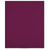 Lençóis ajustáveis 2 pcs 180x200 cm algodão jersey bordô 1