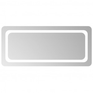 Espejo de baño con LED 90x40 cm H