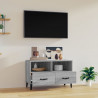 Mueble para TV madera contrachapada gris Sonoma 80x30x30 cm 3