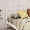 Cabeceira de cama 95x4x100 cm pinho maciço branco 1