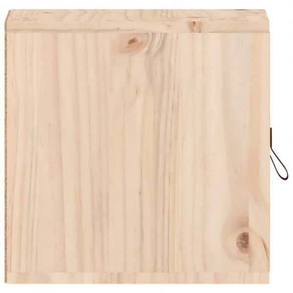 Armario de pared de madera maciza de pino 31.5x30x30 cm M 4