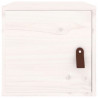 Armario de pared de madera maciza de pino blanco 31.5x30x30 cm 3