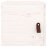 Armarios de pared 2 uds madera maciza pino blanco 31.5x30x30 cm 4