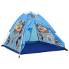 Tenda de brincar infantil com 250 bolas 120x120x90 cm azul 3
