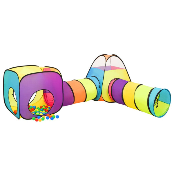 Tienda de juego de niños con 250 bolas multicolor 190x264x90 cm M 2