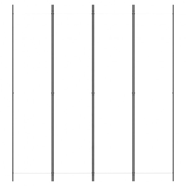 Divisória/biombo com 4 painéis 200x220 cm tecido branco M 3