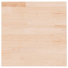 Tablero de mesa cuadrada madera roble sin tratar 50x50x1.5 cm 2
