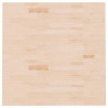 Tampo de mesa quadrado 90x90x1.5 cm carvalho maciço não tratado 2