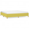 Estrutura de cama sem colchão 200x200 cm tecido verde 2