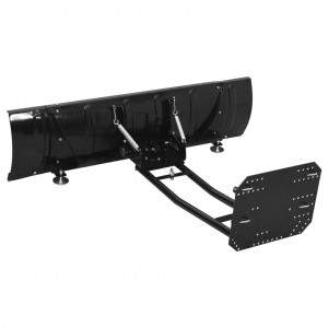 Pala quitanieves para quad ATV 150x38 cm negro H