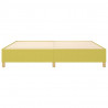 Estructura de cama box spring tela verde 200x200 cm 5