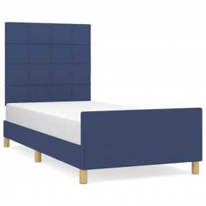 Estrutura de cama sem colchão 80x200 cm azul H