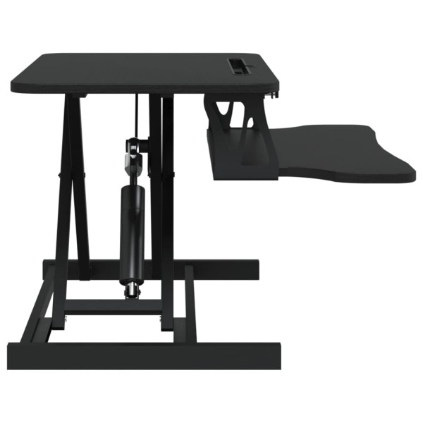 Escritorio ajustable 60x40x(13-41.5) cm acero y contrachapada M 4