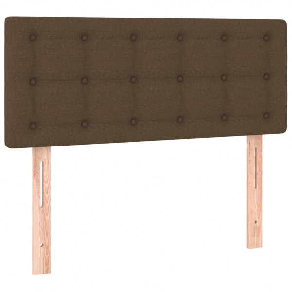 Cabeceira de cama tecido 80x5x78/88 cm castanho M 2