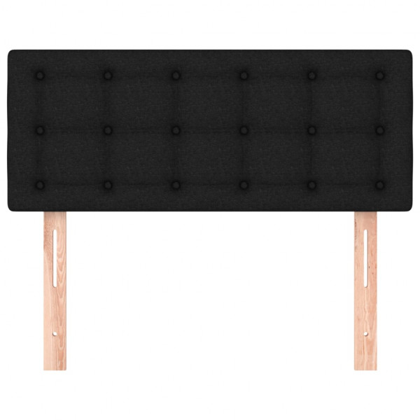 Cabeceira de cama tecido 100x5x78/88 cm preto M 3