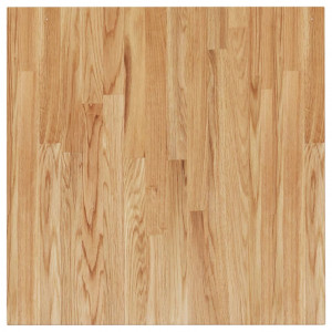 Tablero de mesa cuadrado madera roble marrón claro 90x90x1.5 cm H