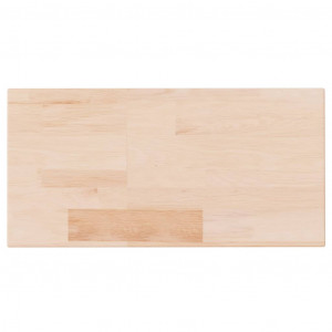 Tabla de estantería madera maciza roble sin tratar 40x20x2.5 cm H