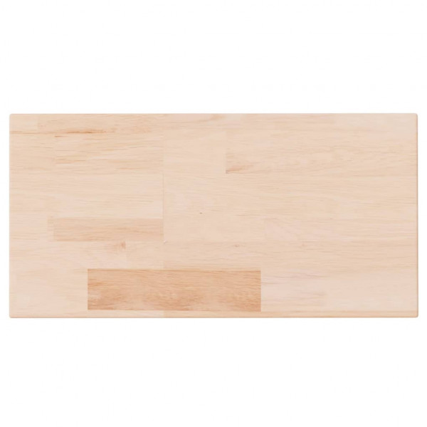 Tabla de estantería madera maciza roble sin tratar 40x20x2.5 cm M 2