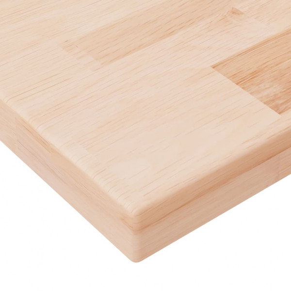 Tabla de estantería madera maciza roble sin tratar 40x20x2.5 cm M 3