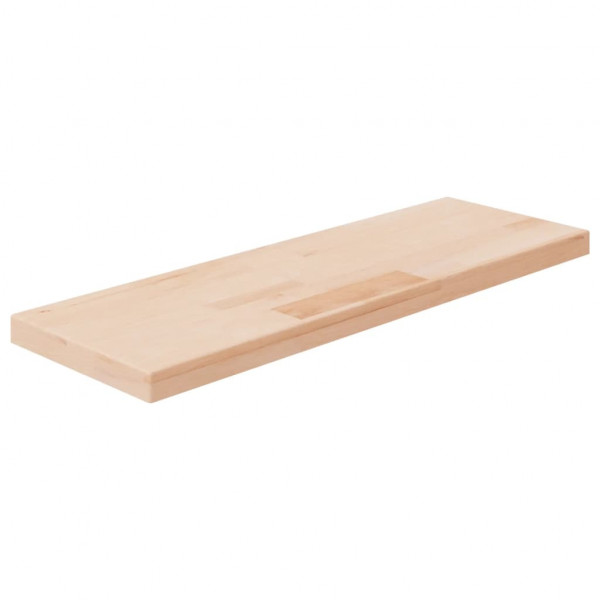 Tabla de estantería madera maciza roble sin tratar 60x20x2.5 cm D