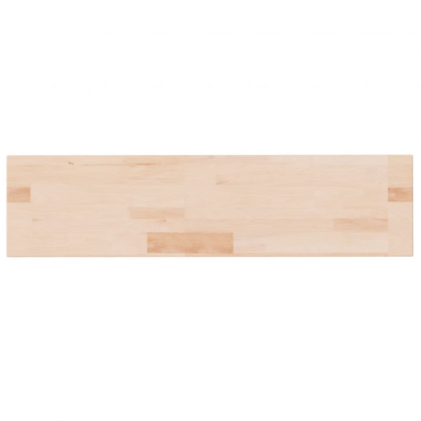 Tabla de estantería madera maciza roble sin tratar 80x20x2.5 cm M 2