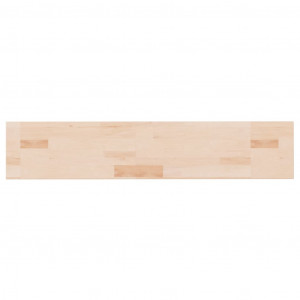 Tabla estantería madera maciza roble sin tratar 100x20x2.5 cm H