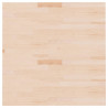 Tablero de mesa cuadrada madera de roble sin tratar 90x90x4 cm 3