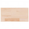 Tabla de estantería madera maciza roble sin tratar 40x20x4 cm 2