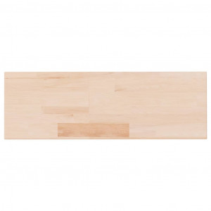 Tabla de estantería madera maciza roble sin tratar 60x20x4 cm H