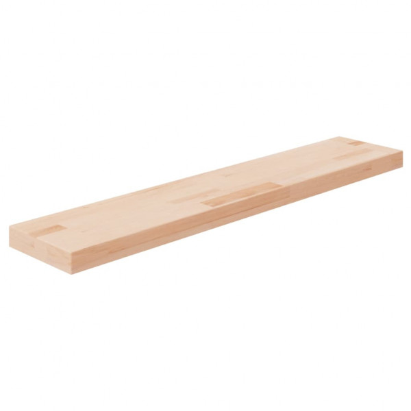 Tabla estantería madera maciza roble sin tratar 100x20x4 cm D