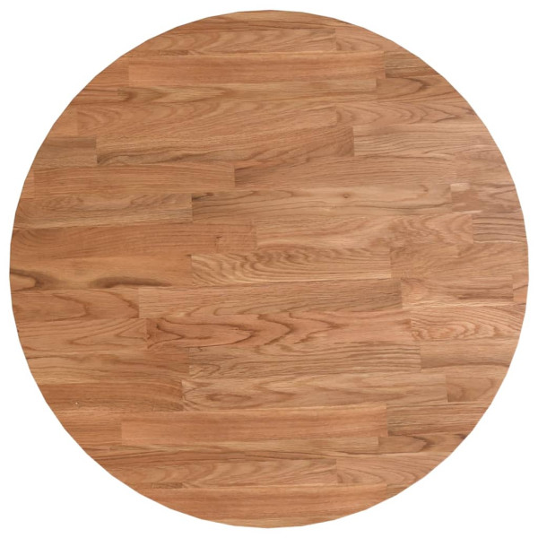Tablero de mesa redonda madera roble marrón claro Ø40x1.5 cm M 2