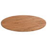 Tablero de mesa redonda madera de roble marrón claro Ø90x1.5 cm 1