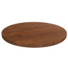 Tablero de mesa redonda madera de roble marrón oscuro Ø30x1.5cm 1