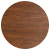 Tablero de mesa redonda madera de roble marrón oscuro Ø80x1.5cm 2