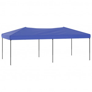 Tenda para festas dobrável 3x6 m azul H