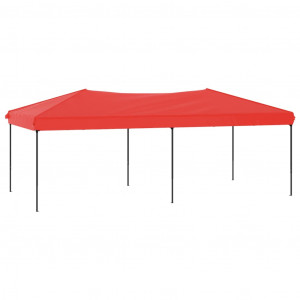 Carpa para fiestas plegable rojo 3x6 m H