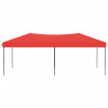 Tenda para festas dobrável 3x6 m vermelho 3