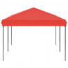 Tenda para festas dobrável 3x6 m vermelho 4