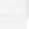 Carpa para fiestas plegable con paredes laterales blanca 3x6 m 5