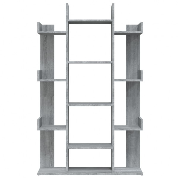 Estantería madera contrachapada gris Sonoma 86x25.5x140 cm M 5