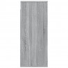 Armario de pared madera contrachapada gris Sonoma 80x33x80 cm 4